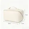 Bestseller transfronterizo, bolsa cosmética de PU de alta calidad, gran capacidad, tridimensional, bolsa multifuncional en forma de almohada, bolsa de cosméticos de viaje y bolsa de aseo