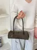 Bolso tipo baguette vintage de gamuza nuevo Otoño/Invierno 2026 para mujer, Bolso de hombro de alta gama para mujer