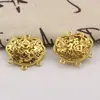 Estilo Chino Estilo Étnico Carácter de Bendición Candado de Longevidad Latón Hueco Candado de Seguridad Colgante Estilo Antiguo Decoración de la Dinastía Han Accesorios al por Mayor