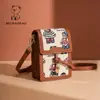 Fábrica de origem de bolsas do norte 2025 nova tendência de moda ins urso mini bolsa de ombro para celular