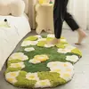 Tapete de Quarto, Sala de Estar com Flocos, Cashmere Sintético Espessado, Exclusivamente para Fornecimento Transfronteiriço da Fábrica de Origem, Tapete de Varanda Irregular