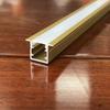 Kit de Caixa para Fita de LED de Luz Dura 1010 Canaleta Oculta com Ranhura para Cartão Luz Linear Perfil de Alumínio Luz de Prateleira Slot de Alumínio