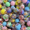 Gashapon personalizado de 75mm com laminação colorida, novo gashapon de desenho animado, brinquedos de figuras mistas de 75mm, gashapon grande nº 75