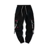 Macacão de quatro dimensões 2021 calça da moda masculina calça cropped solta marca de moda masculina estilo coreano calça de harém da moda com amarrilho no tornozelo