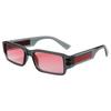 Gafas de sol de tecnología europea y americana, moda, rectangulares, casuales, estilo universal para niños, de alto nivel, populares transfronterizas