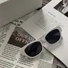 Óculos de Sol Doces e Descolados para Garotas Quentes Femininos 2023 Novo Popular na Internet Ins Moda Fotos de Rua Óculos de Sol com Lente Côncava Mostrando Rosto Pequeno
