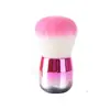 Brocha de maquillaje cabeza de hongo recomendada en Xiaohongshu, brocha grande de polvo cabeza de hongo, brocha de rubor portátil, venta al por mayor de brochas individuales de hongo