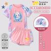 Traje de baño infantil Princess Elsa Niñas Traje de baño de dos piezas Niñas 2025 Nuevo Tallas Pequeñas y Medianas Niños Pantalones de Manga Larga Protección Solar