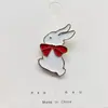 Broche de Dibujos Animados Lindo con Goteo de Aceite Broche de Cinta Rosa Insignia de Cinta Accesorio Decorativo Unisex para Bolsa Pin