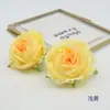 Flores Artificiales de Seda para Decoración del Hogar, Jardinería, Paredes de Flores para Bodas, Arreglos Florales, Rosas de Montaña Nevada, Macetas con Flores, Accesorios para el Cabello y Pulseras