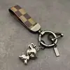Llavero colgante de venado seguro viaje exquisito colgante para teléfono móvil creativo llavero para pareja para hombre y mujer para llaves de coche