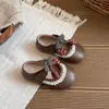 Zapatos para Niña Pequeña Cereza Zapatos de Princesa para Niño Pequeño Suela Suave Zapatos de Una Sola Pieza Primavera y Otoño Zapatos Mary Jane Zapatos de Cuero para Niña Pequeña Lindos