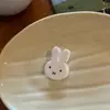 Pinzas para el Cabello de Conejito de Dibujos Animados para Niñas, Pinzas Laterales Dulces Estilo Y2K, Pinzas para el Flequillo de Conejo Miffy, Pinzas para el Cabello de Dibujos Animados Versátiles al por Mayor