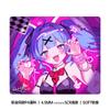 Mouse Pad de E-Sports Bidimensional, Mouse Pad Extra Grande para Mesa de Computador de Escritório, Mouse Pad de Desenho Animado de Menina Fofa