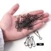Caña de lanzar Luya fuerte mejorada pesca Luya anillo conector en forma de ocho anillo de conexión hebilla accesorios pequeños