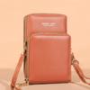 2021 nuevo al por mayor gran capacidad multifuncional color sólido moda simple bolso de hombro bandolera bolsa para teléfono móvil de mujer