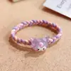 Banda Elástica Infantil Linda Kuromi Alta Elasticidad Sanrio No Lastima el Cabello Diadema para Bebé Diadema para el Cabello Cuerda Colorida