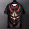 Amazon Transfronterizo Nueva Camiseta para Hombre Ukiyo-e Camisa POD One D 2025 Manga Corta Impresión Digital