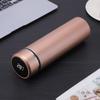 Venta al por mayor, termo inteligente con medición de temperatura, taza de agua de acero inoxidable 304, pantalla de temperatura creativa, regalo comercial portátil, taza recta
