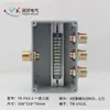 Caja de conexiones a prueba de explosiones EX, caja de conexiones de aluminio fundido para exteriores, caja de terminales de tres vías para motor, caja de distribución metálica