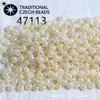 República Checa Color Perla Bosiosa Hielo Plateado Cuentas de Cristal Accesorios para Pulsera Collar DIY Hechos a Mano