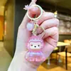 Chaveiro de Gorila Galvanizado em Acrílico Pingente de Boneco Desenho Animado Acessórios Fofos para Bolsa Brinquedo Infantil Enfeites