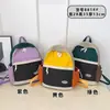 Mochila Escolar para Niñas, Mochila para Escuela Secundaria, Mochila Estudiante Chica de Gran Capacidad, Mochila Nueva Ligera con Bloques de Color para Grados Tres a Seis
