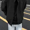 Chaqueta de trabajo corta nueva transfronteriza para hombre, otoño, funcional, tres pruebas, cuello alto, cortavientos, hombro normal, marca americana de tendencia