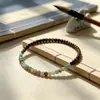 Pulsera de Madera de Sándalo Verde Natural con Doble Círculo y Múltiples Piedras Preciosas para Mujer, Cuentas de Oración de Piedra Natural y Madera, Joyería de Mano Cultural y Creativa