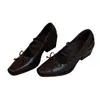 Versión de Piel de Oveja Primavera Nueva Estilo Francés Silencioso Retro Moño Punta Cuadrada Mary Jane Zapatos de Tacón Medio-Alto Piel Genuina para Mujer