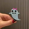 Adornos de Halloween Transfronterizos para Niños Pasadores para el Cabello de Niñas Divertidos de Bruja Calabaza Pasadores de Actuación Pinza Superior Accesorios para la Cabeza de Dibujos Animados
