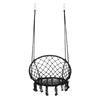 Hamaca Tejida a Mano con Borlas Red de Trenzado Doble Silla Colgante de Ocio para Camping Cesta Colgante para Patio Silla Colgante para Camping al Aire Libre Columpio al Aire Libre Venta al por Mayor