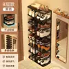 Puerta de Entrada de Casa de Alquiler Zapatero Estilo Estrecho Ahorrador de Espacio Hogar Multicapa Simple Estante Organizador de Almacenamiento de Zapatos