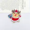 Navidad Mediano y Grande Resina Acrílico Tocado Pasador Pulsera Accesorios DIY Reno Muñeco de Nieve Árbol de Navidad