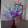 2536 Luzes de LED de 3,0 m de altura, luzes de árvore LED, flor de cerejeira artificial, luzes de árvore de flor de pêssego artificial
