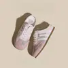 Zapatos de entrenamiento de malla transpirable para exteriores de verano estilo alemán para mujer, nuevo modelo 2026, sandalias perezosas cerradas sin cordones