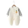 Novedoso Elegante de Manga Larga Primavera y Otoño Mono Súper Lindo para Bebé Niña Traje de Una Pieza para Bebé Niña de Otoño para Hombre Conjunto de Dos Piezas