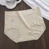 Nueva Ropa Interior Jacquard Sin Costuras de Cintura Alta Control de Abdomen para Mujer Talla Grande Transpirable 10A Antibacteriana Entrepierna Extendida Bragas Cómodas