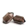 Marca Famosa Cristal Obsidiana Natural Doble Punta Accesorios para Joyería DIY Cuentas Sueltas de Obsidiana Venta al por Mayor