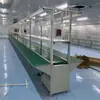 Mesa de montagem de inspeção de qualidade de console de cabos de oficina bancada de montagem linha de montagem antiestática bancada de trabalho mesa de embalagem de fábrica dupla face