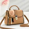 Bolso de Hombro Simple de Color Puro Estilo Francés para Mujer 2025 Nueva Moda Retro Bolso Cruzado para Mujer Bolso de Mano Pequeño de Moda
