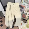 Pantalones de Lujo Ligero, Caída Suelta, Estilo Maduro, Moda Versátil de Pierna Ancha, Nuevos Pantalones Casual Relajados para el Trabajo
