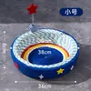Tablero rascador para gatos con cielo estrellado, Rascador para uñas de gato, Cama para gatos tejida, Rascador redondo extra grande para gatos, Resistente al desgaste y que no suelta pelo, Recipiente rascador para gatos