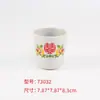 Plato de Servir de Melamina para Comida Caliente y Barbacoa Famoso en Internet de Chongqing, Estilo Vintage Retro Nostálgico, con Diseño de Caracteres Chinos Tradicionales