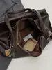 Bolsa de ombro única de cor sólida com nova textura transfronteiriça, bolsa de axila, mochila de grande capacidade moderna, bolsa tote alta e estilosa