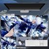 Alfombrilla de Ratón Extra Grande Engrosada, Periféricos para Juegos Fulilian, Anime Café Internet E-Sports Escritorio Teclado Venta al por Mayor Escritorio