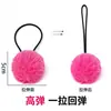 Ligas para el Cabello 5cm Coloridas Gruesas de Alta Elasticidad Bandas de Goma para Peinados de Moño Infantiles Estilo Estudiante Venta al por Mayor en Stock
