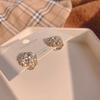 Aretes de Diamante de Succión Moda Todo Combinable Clip para la Oreja Sin Agujeros en la Oreja Sentido Avanzado Personalidad Tendencia de Moda Joyería para la Oreja Trendy