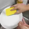 Paquete Especial 2+1 Esponja Limpiadora Miaojie con Estropajo Paño Limpiador para Lavar Ollas y Platos para Eliminar Grasa Limpieza de Cocina