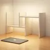 Estante de Mesa, Porta-Objetos de Mesa, Porta-Objetos de Mesa, Porta-Objetos para Dormitório de Estudante, Porta-Objetos de Mesa para Cosméticos